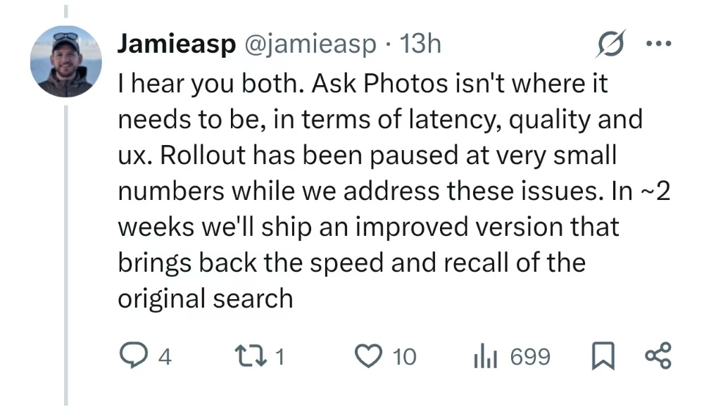 用户体验不过关!谷歌AI照片搜索回炉重造,承诺两周内改进