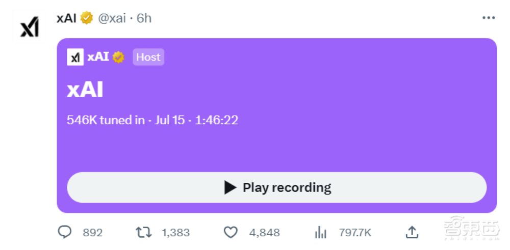 集齐12罗汉,直播106分钟!马斯克讲清了xAI要干什么、怎么做