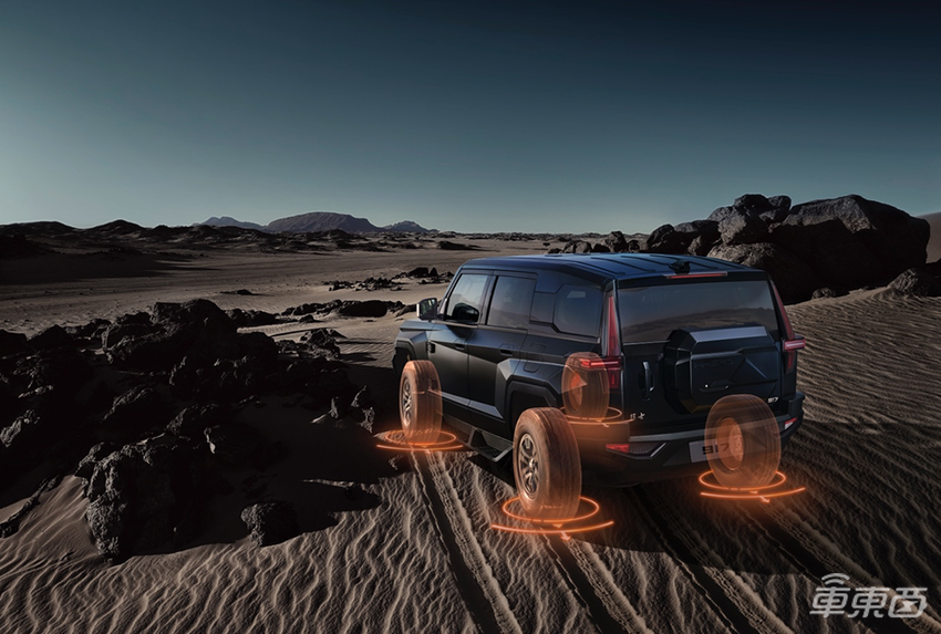 四电机越野怪兽,东风猛士917上市,63.77万起