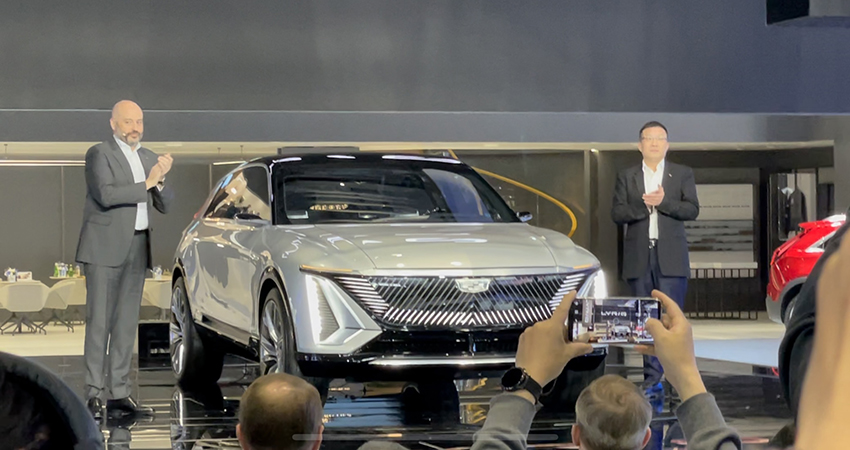 凯迪拉克智能纯电时代头炮，概念车LYRIQ全球首秀