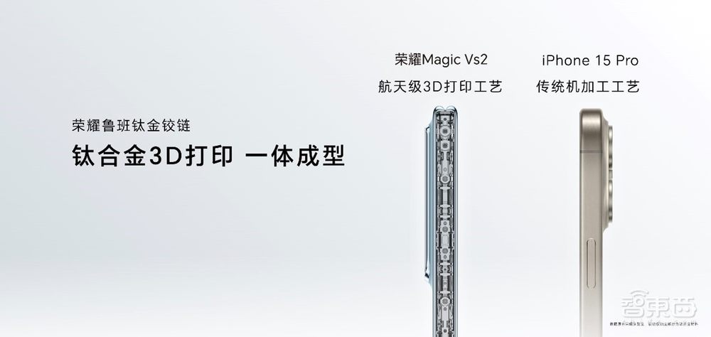 榮耀Magic Vs2折疊屏發(fā)布，用上3D鈦合金打印，比iPhone還輕！6999元起