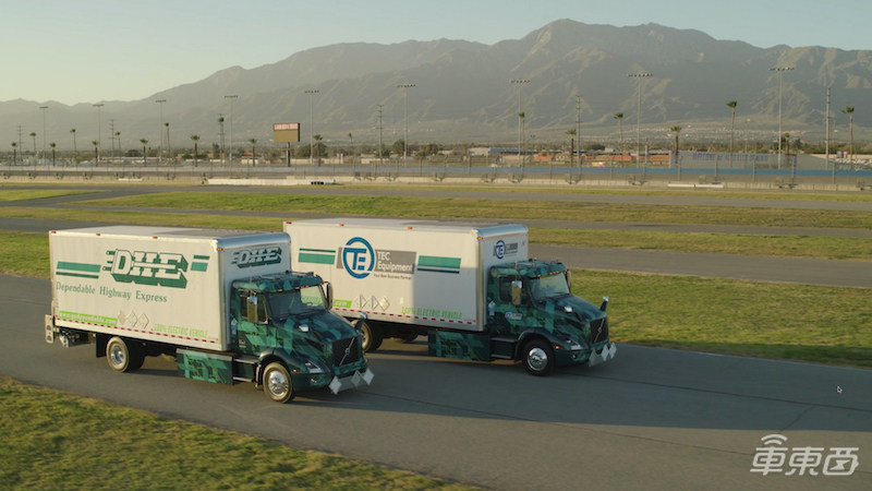 沃尔沃纯电动卡车在美国上路测试 今年年底正式发售