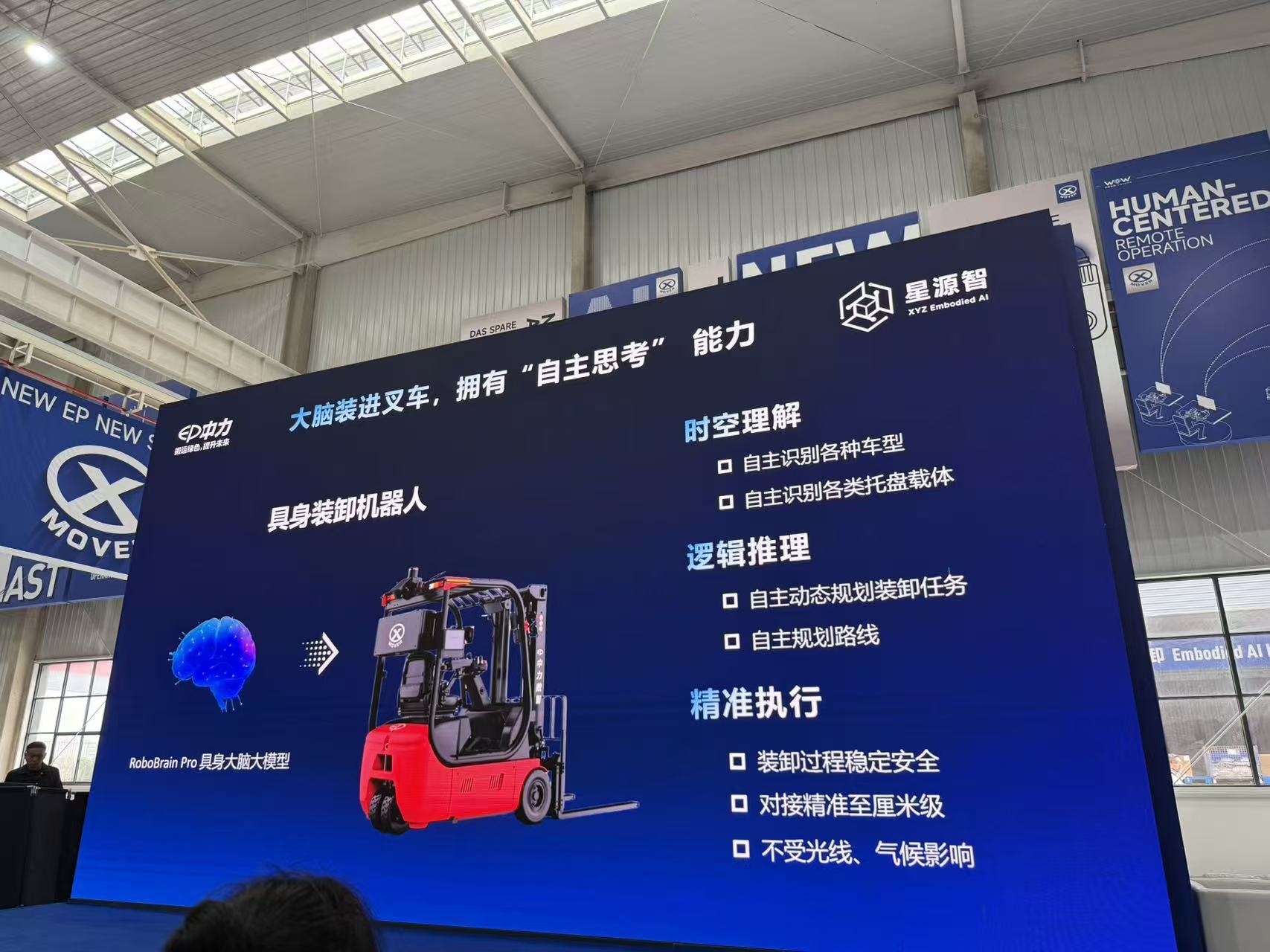 给无人叉车装具身大脑,货物装卸全流程无人化