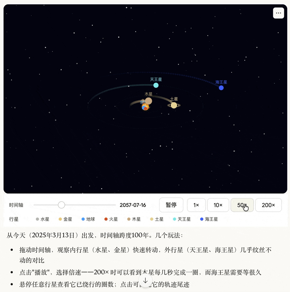 打工人狂喜！Claude聊天直出交互式图表，免费，100多家SaaS企业一夜失眠