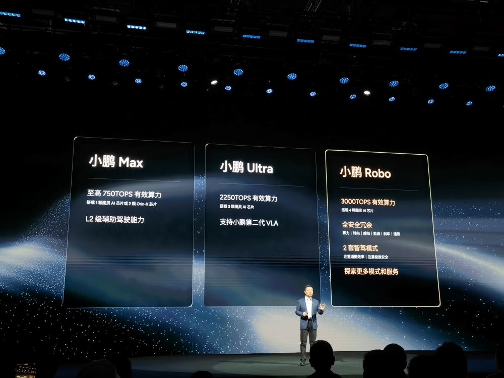 何小鹏连发四大黑科技！人形机器人走猫步上台，用户能买到的L4车型来了