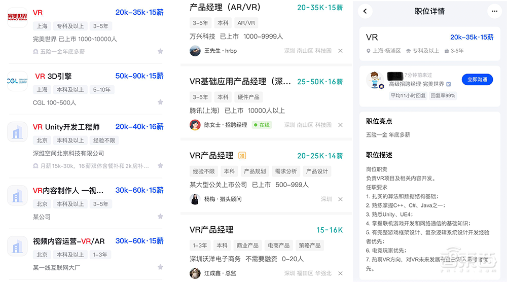 我，刚入VR行业，年薪百万