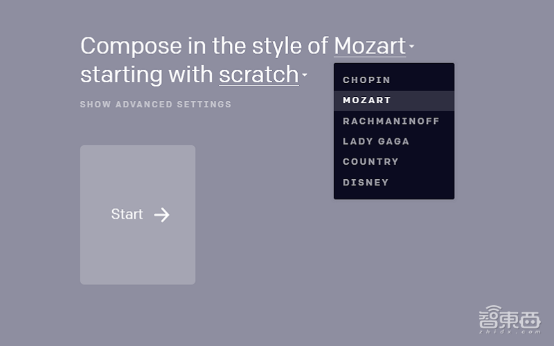 OpenAI让AI神作曲！多种风格随意选，莫扎特Lady Gaga玩混搭