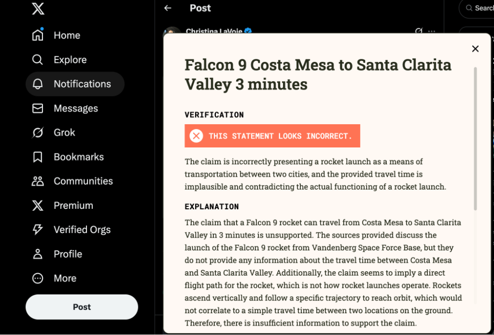 周访问量达5300万,比Grok还火,这个AI应用成假消息克星