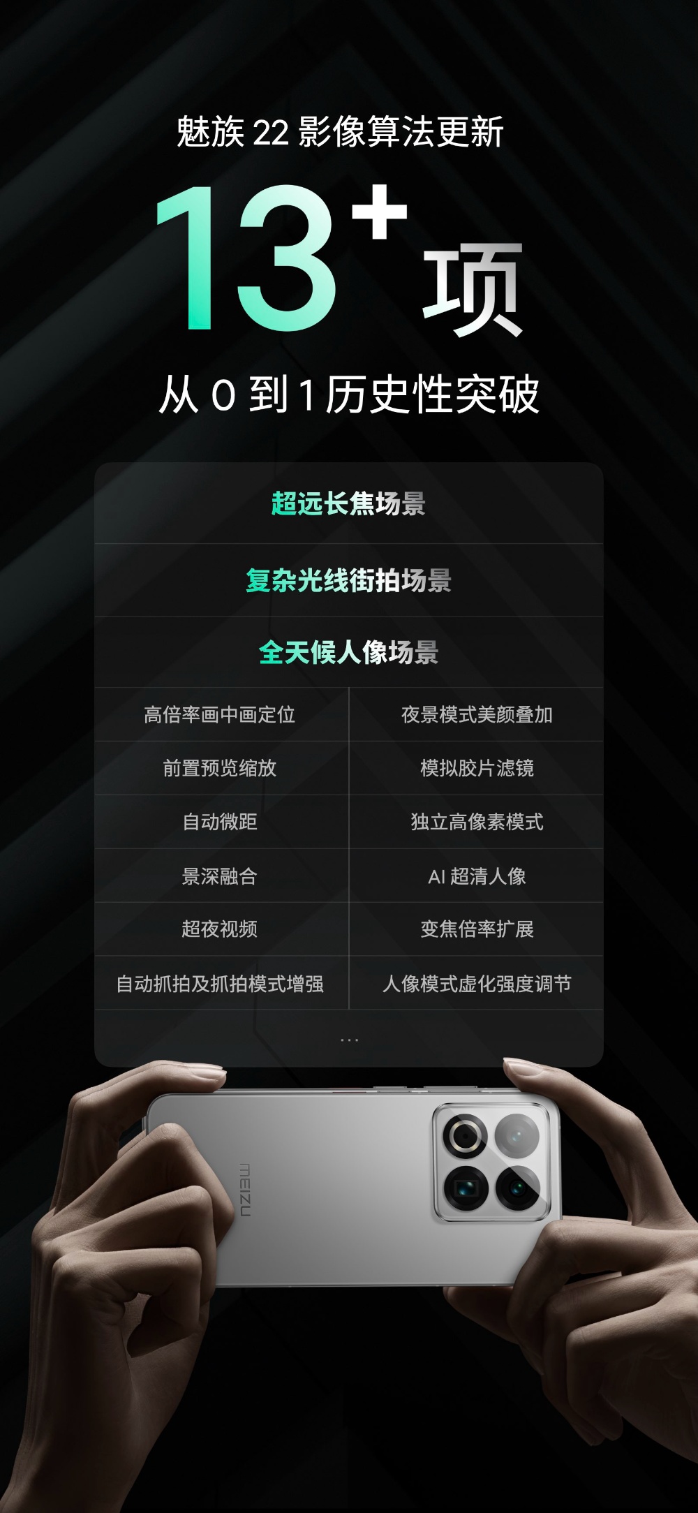 首款航母联名手机!魅族22旗舰新机发布,全面升级特色还在