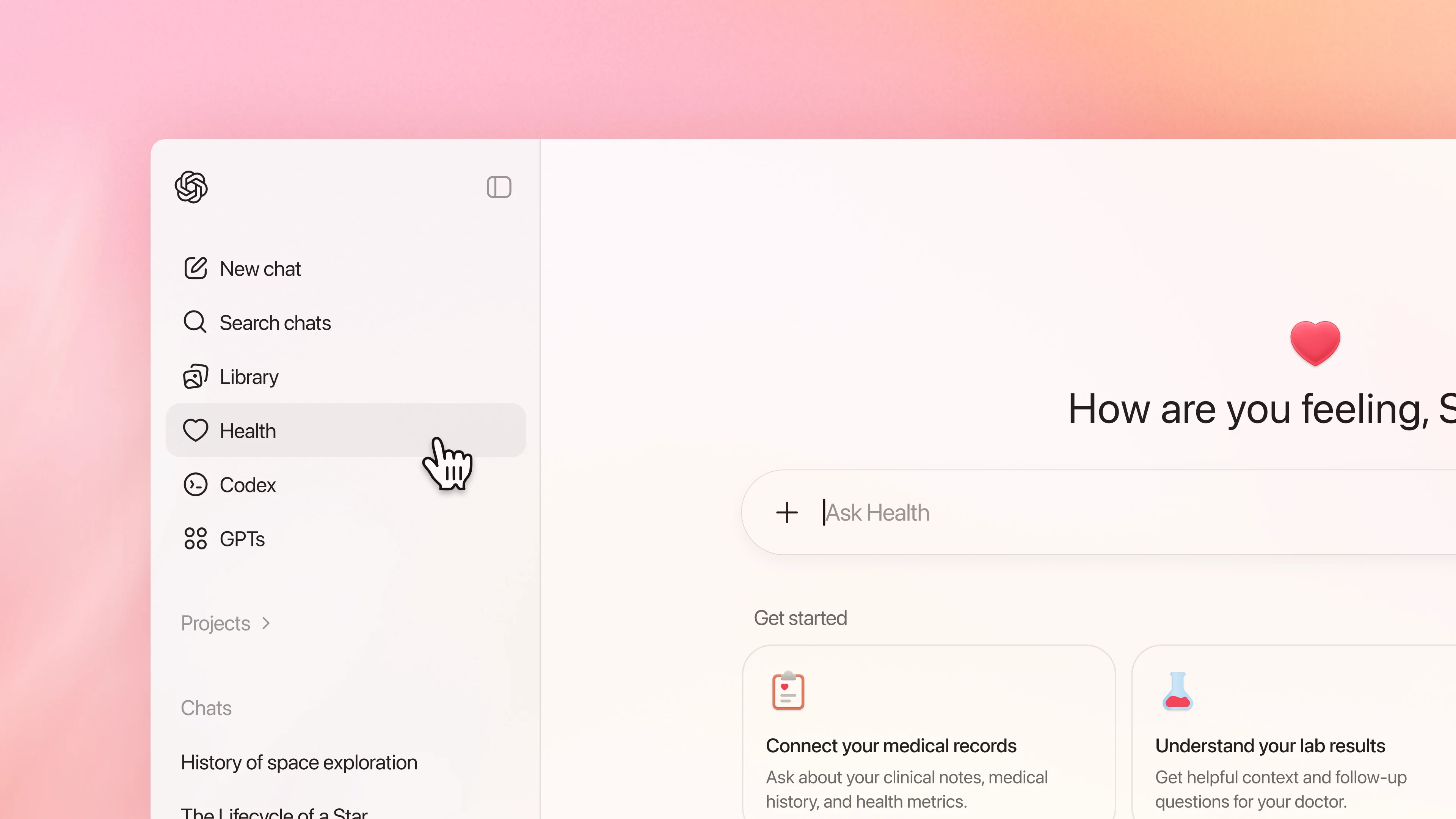 ChatGPT上线健康专区！打通个人病历、运动数据，AI真成私人健康管家了