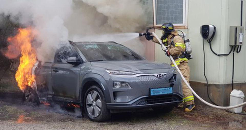 现代电动车着火，LG买单 ！8万台车被召回，损失超50亿元