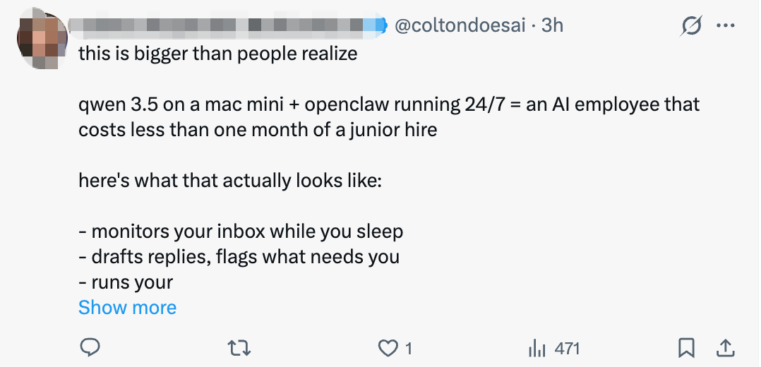 马斯克惊呼太强了！国产0.8B模型开源，网友：已在iPhone上摩拳擦掌