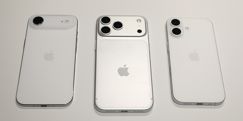 iPhone Air真机惊艳!一小时极限体验苹果秋季全系新品