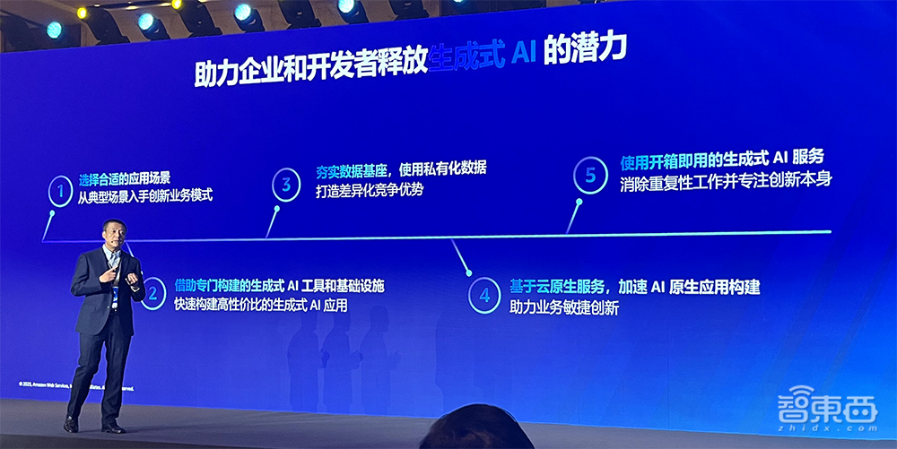 亚马逊云科技生成式AI落地5步走!助西门子金山办公科思创玩转大模型
