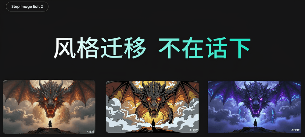 阶跃星辰新图像编辑模型来了！2分钱一张、0.7秒出图，实测海报风格迁移出彩