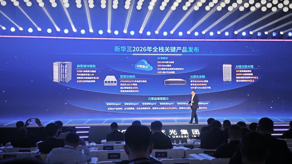 新紫光集团全家桶亮相！3D近存架构、新一代端侧SoC发布