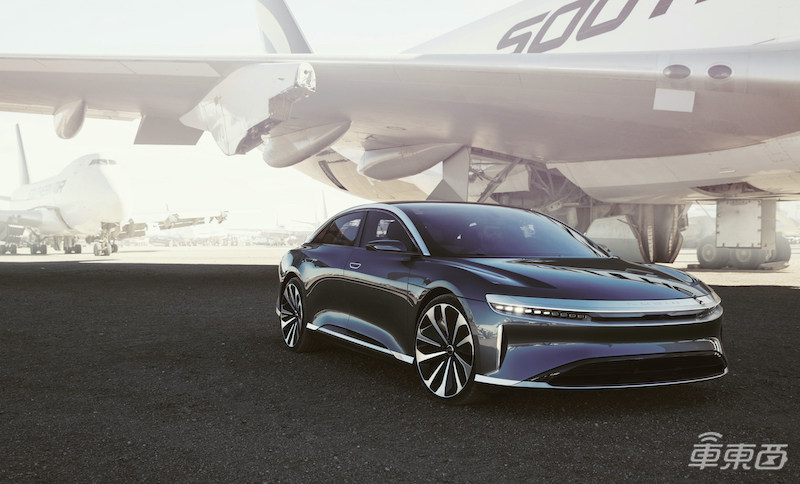 量产电动车续航记录再刷新!Lucid Air能跑800公里,明年交付