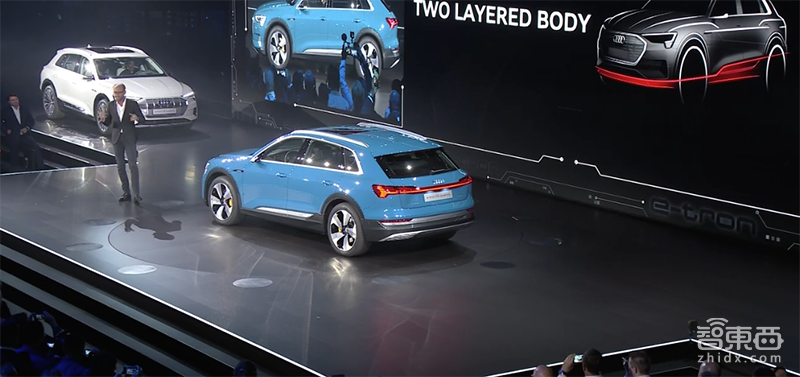 全球首款无后视镜汽车！奥迪纯电e-tron发布，外形套娃Q8