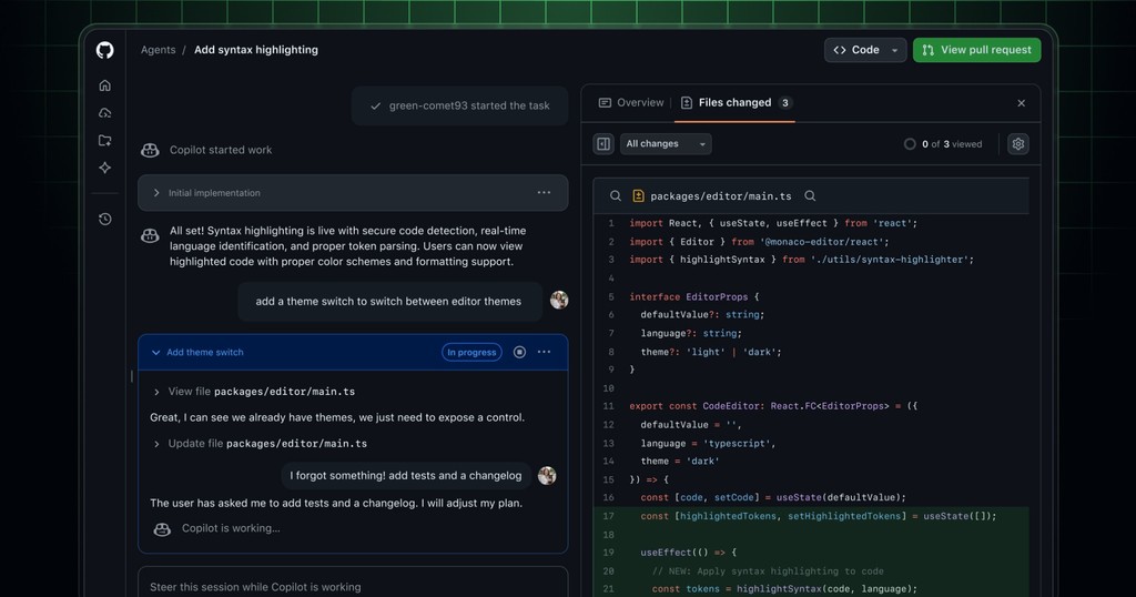 帮程序员减负！GitHub推新功能整合多平台编程Agent，OpenAI Codex已率先接入