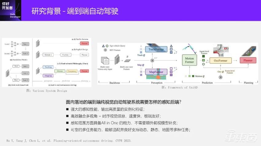 万字实录系统讲解面向端到端自动驾驶的稀疏感知通用架构