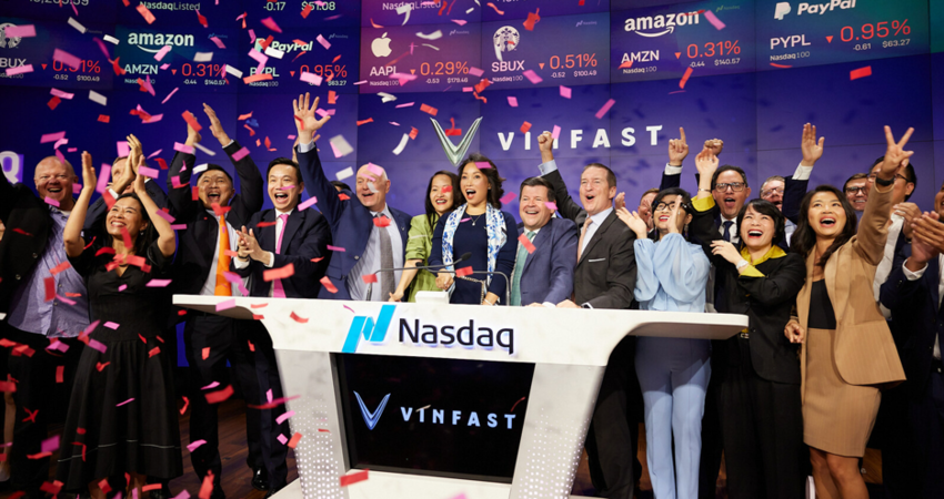 越南新造车美国上市！市值飙升至850亿美元，超越通用福特