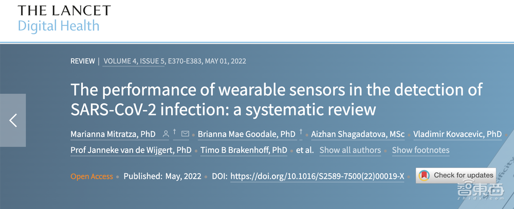 智能手表能测新冠?柳叶刀:还不靠谱!