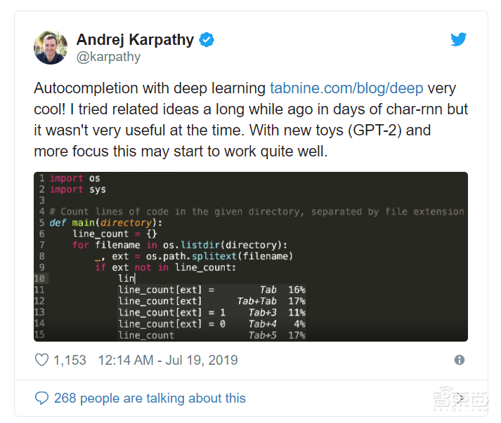 程序员福音!这款神器利用深度学习帮你补全编程代码