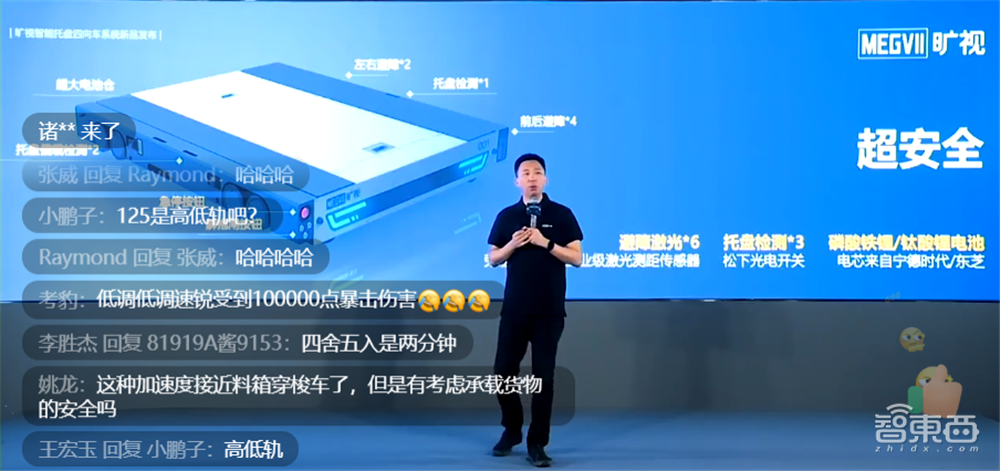 旷视推智能托盘四向车新品!背后“大脑”一口气调度80台车