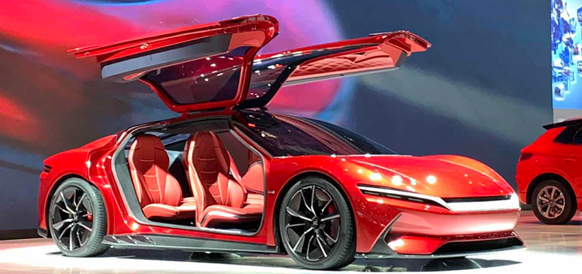 比亚迪发布概念跑车ESeed GT 配三旋屏