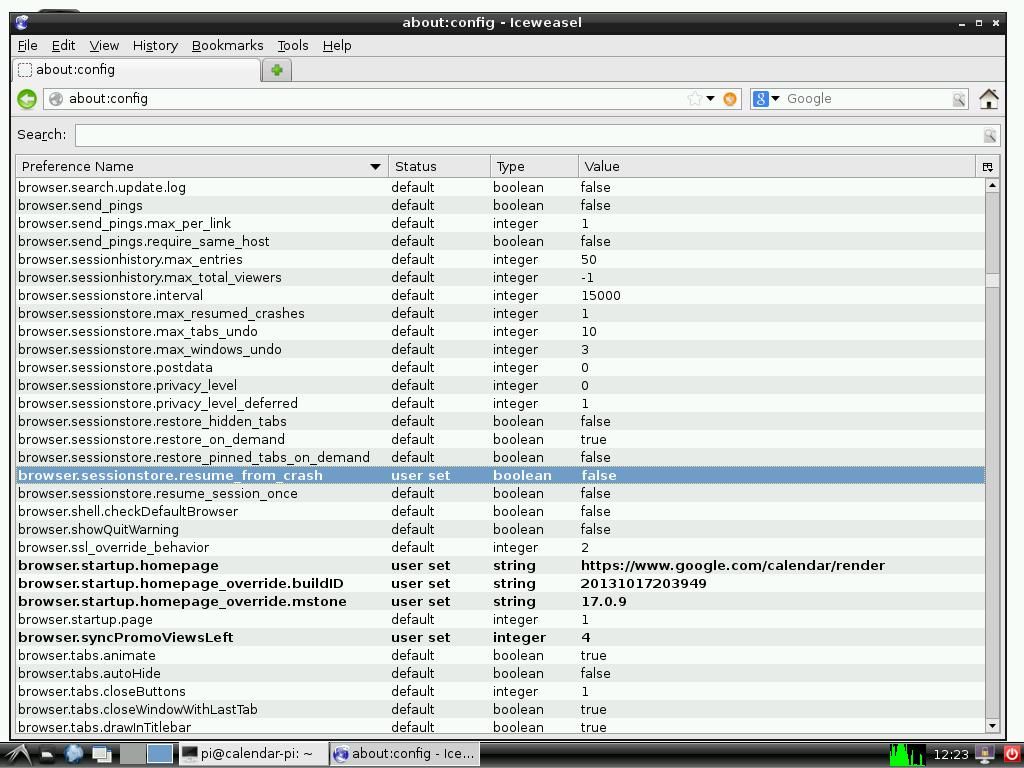 通过树莓派将谷歌日历挂上墙