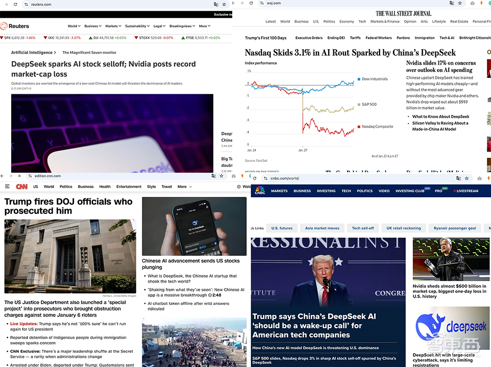 DeepSeek砍掉英伟达台积电5万亿市值!登五大外媒头版,OpenAI急得发预告