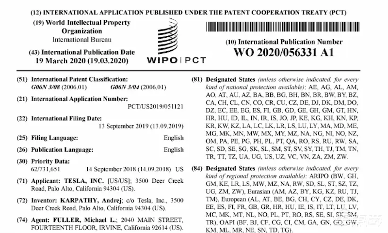 特斯拉新专利公布 “影子模式”升级 将收集更多学习数据进行深度学习