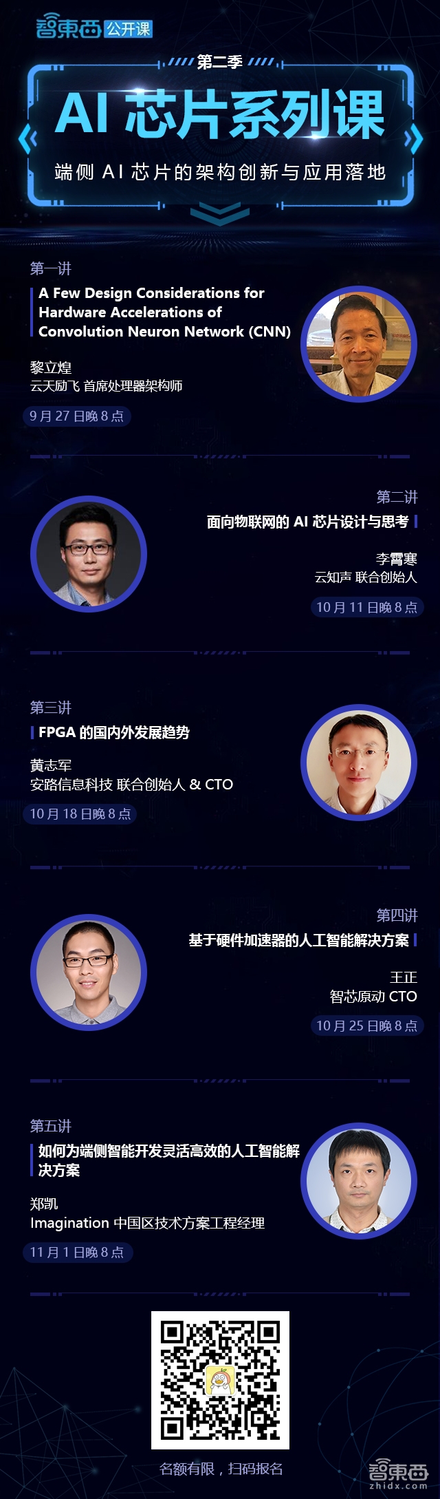 重磅!AI芯片系列课第二季开讲!5节课解读端侧AI芯片的架构创新与应用落地