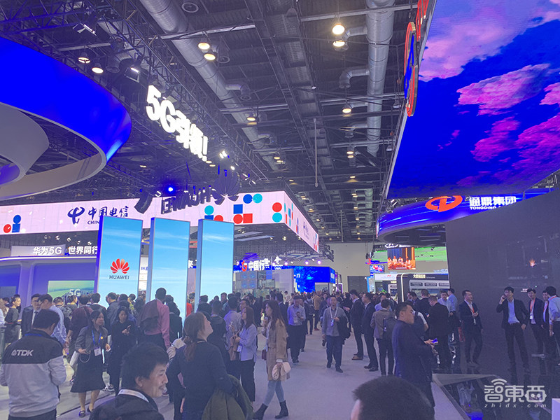 三大运营商中国通信展上明争暗斗!中国5G产业上游准备就绪