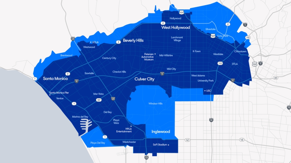 Waymo大幅扩张加州无人驾驶版图!服务面积增加50%,迎战特斯拉