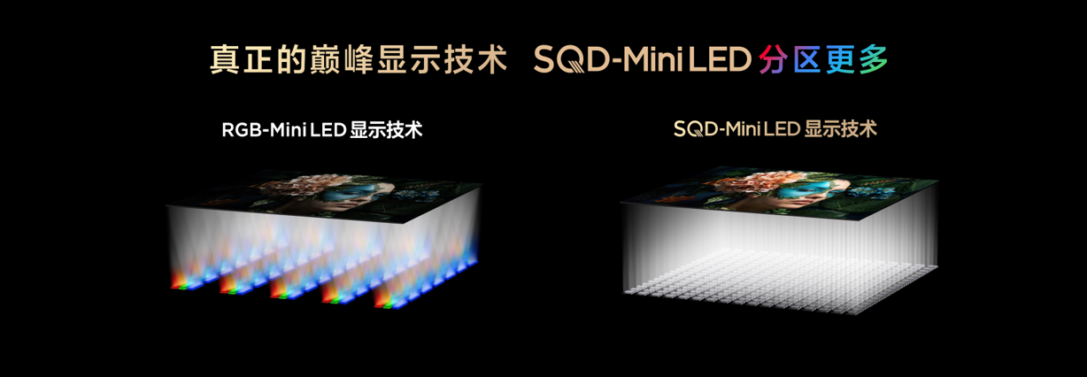 国产电视又赢麻了？TCL放出SQD-Mini LED大招，亮度色彩黑科技拉满，19999元起