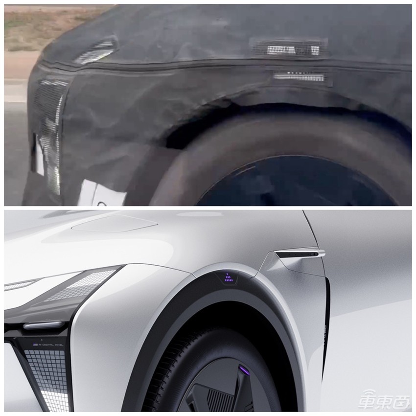 百度家的量产车曝光!逐帧解析10大关键点