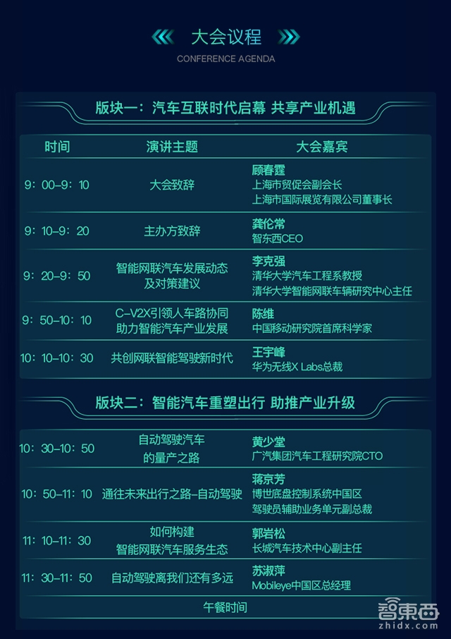 明天重庆见！GTIC 2018全球智能汽车供应链创新峰会完整议程