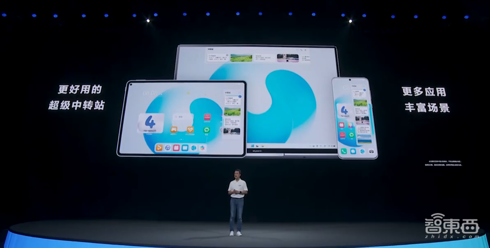 余承东:华为手机正在回归道路上!首发大模型语音助手小艺,鸿蒙 4来了
