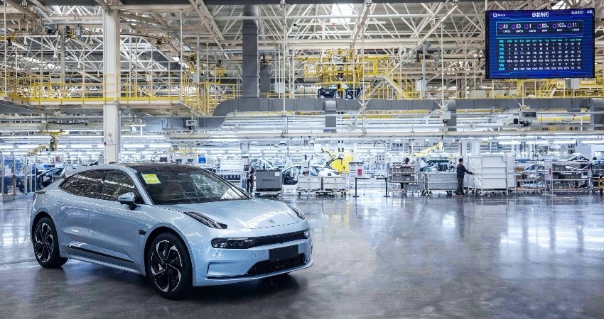 极氪001正式量产下线，下周交付，新车型产线正在搭建