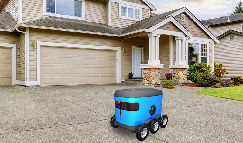 解决最后一公里问题  MIT新导航方法可让无人配送车找到大门