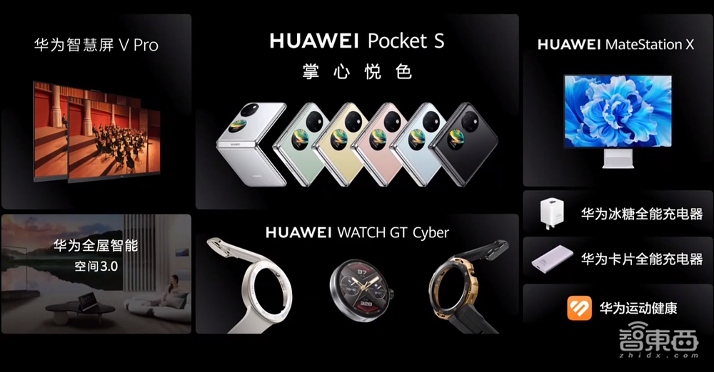 刚刚,华为连发五款新品,折叠屏暴降3000元,全屋智能3.0来了