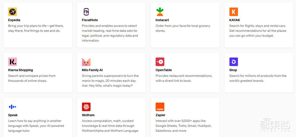 王炸功能上新！ChatGPT接入第三方插件，联网难题破解，功能覆盖衣食住行