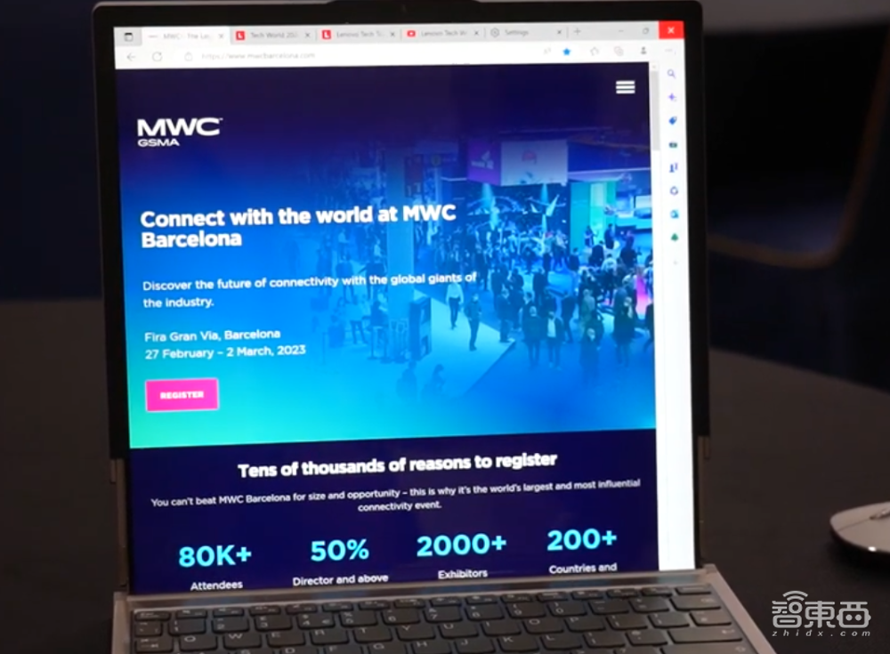 中国科技火遍MWC,AR隔空操控、水冷手机、卷轴屏电脑、还有5.5G!
