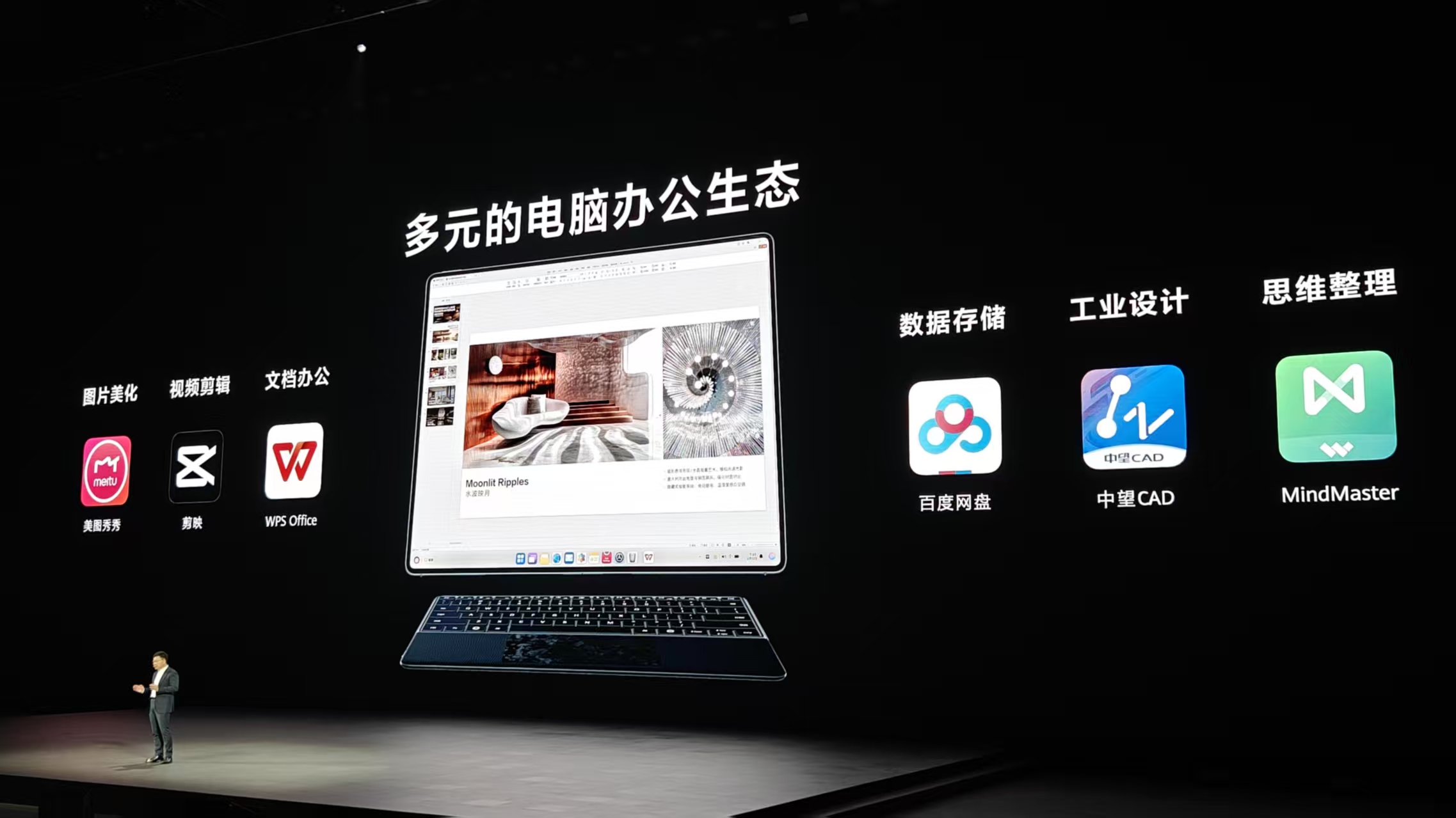 国产电脑里程碑!华为鸿蒙电脑“创全球最大”:能折叠,比MBA还薄,23999元起售