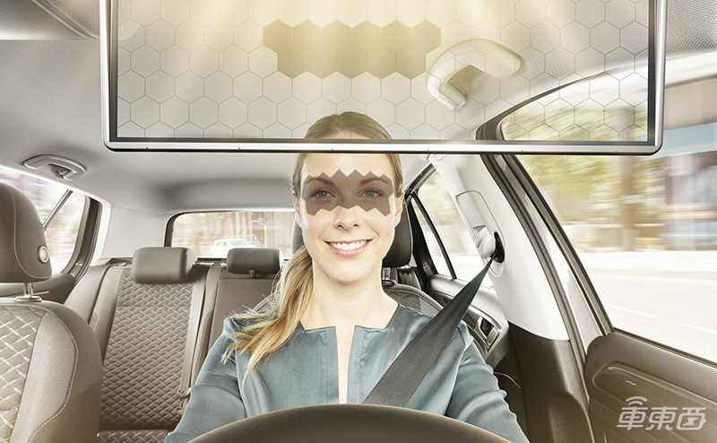 博世发布智能车载遮阳板 能挡阳光直射还不影响视线