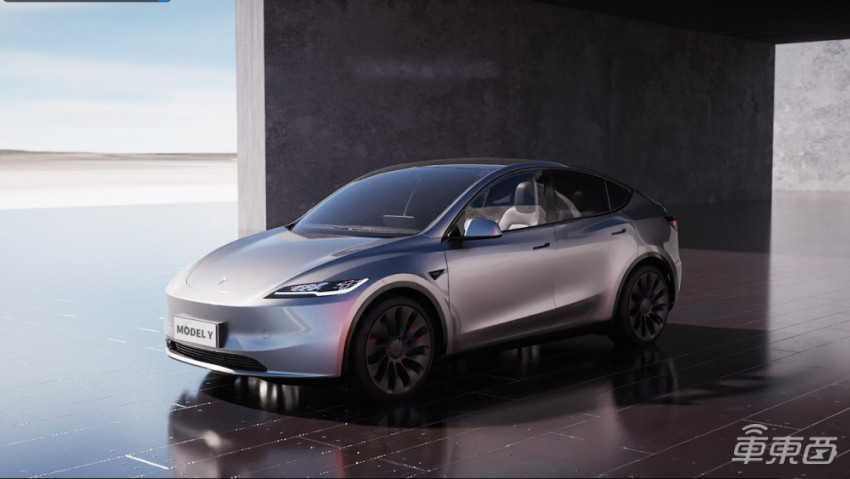 新款Model Y长这样？外媒称特斯拉已立项改款，或明年十月亮相