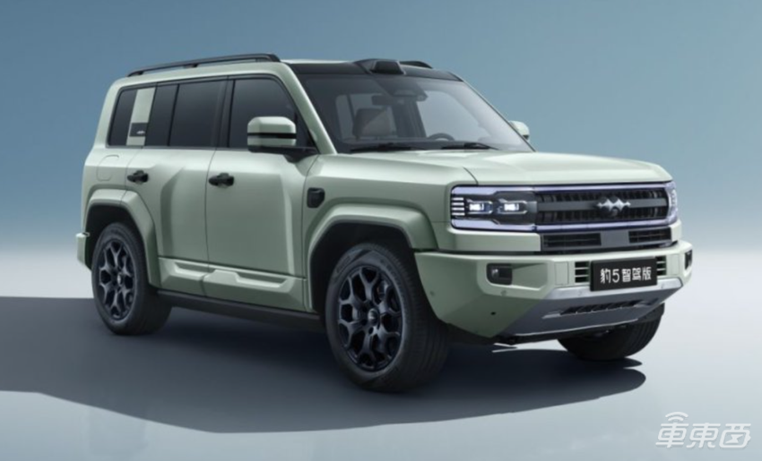 方程豹豹5智驾版上市！可选“天神之眼”或华为“乾崑智驾”，23.98万起售