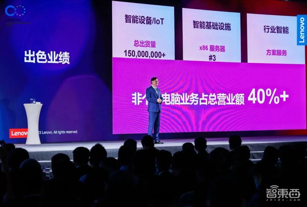 疫情后首场线下供应商大会，杨元庆登台，道出联想逆势增长背后的秘密