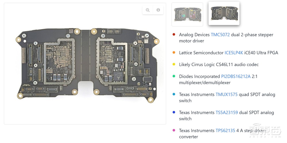芯片级拆解！35颗苹果Vision Pro 芯片型号供应商首次解密！显微镜看索尼屏惊艳业界